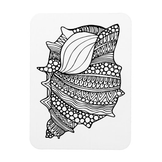 Magnet Flexible Doodle inspiré (Vertical)