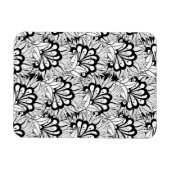 Magnet Flexible Doodle Motif de fleurs (Horizontal)