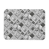 Magnet Flexible Doodle Motif indien (Horizontal)