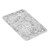 Magnet Flexible Doodle nautique (Côté Droit)