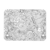 Magnet Flexible Doodle nautique (Horizontal)