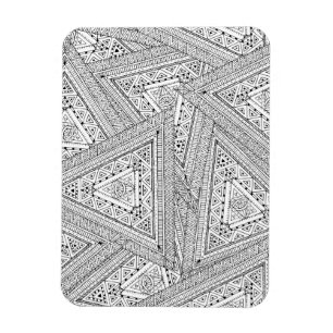Magnet Flexible Doodle tribal 2