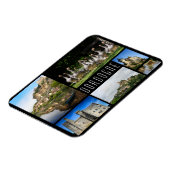 Magnet Flexible Dordogne paysages collage photo de voyage (Côté Gauche)