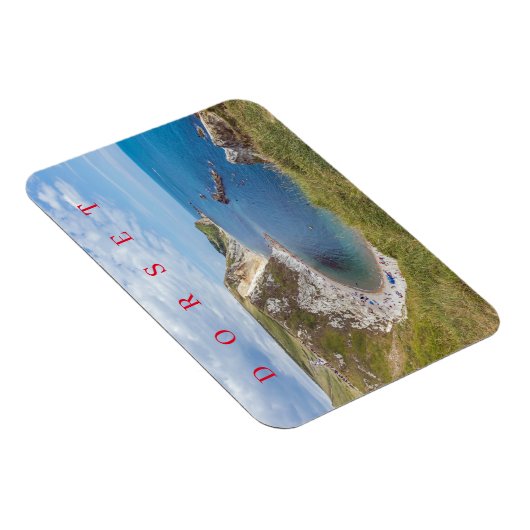 Magnet Flexible Dorset Man O'War vue plage réfrigérateur aimant (Côté Droit)