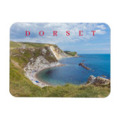 Magnet Flexible Dorset Man O'War vue plage réfrigérateur aimant (Horizontal)