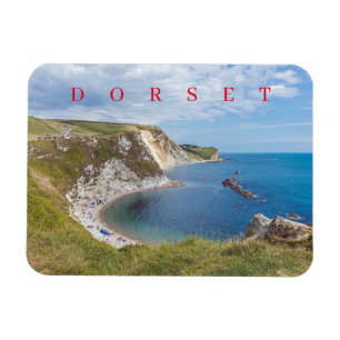 Magnet Flexible Dorset Man O'War vue plage réfrigérateur aimant
