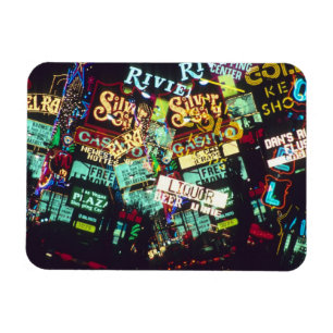 Magnet Flexible Double exposition, enseignes de casino, Las Vegas,