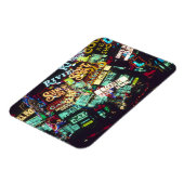 Magnet Flexible Double exposition, panneaux casino, Las Vegas, (Côté Gauche)