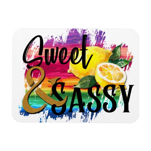 Magnet Flexible Douce & Sassy (Horizontal)