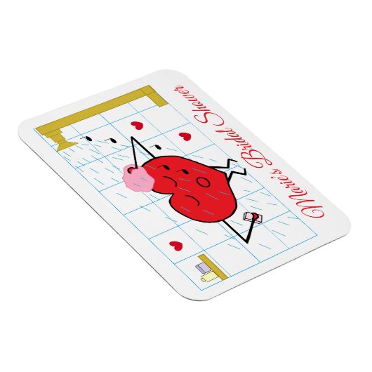 Magnet Flexible Douche de Mariée (Côté Droit)