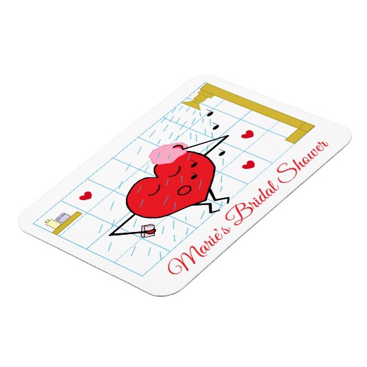 Magnet Flexible Douche de Mariée (Côté Gauche)