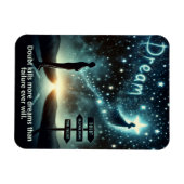 Magnet Flexible Doute tue plus de rêves (Horizontal)