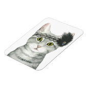 Magnet Flexible Downton Cat | Bejewted With Lace (Côté Gauche)