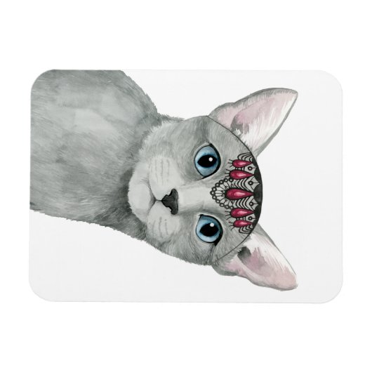 Magnet Flexible Downton Cat | Bijoux (Horizontal)