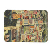 Magnet Flexible Downtown Miami, FL (Flagler Street) dans les année (Horizontal)