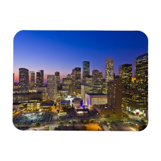 Magnet Flexible Dowtown Houston (Horizontal)