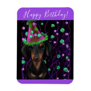 Magnet Flexible Doxie noir et marron