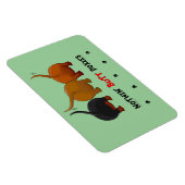 Magnet Flexible Doxies noires (Côté Droit)