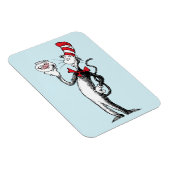 Magnet Flexible Dr Seuss | Chat dans le Casquette & Krinklebine (Côté Droit)