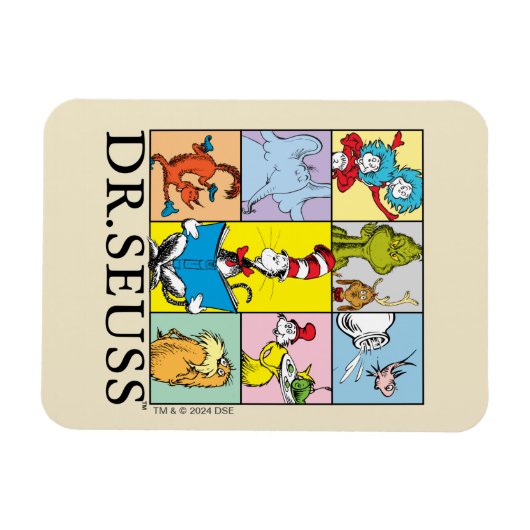 Magnet Flexible Dr Seuss | Graphique Histoires (Horizontal)