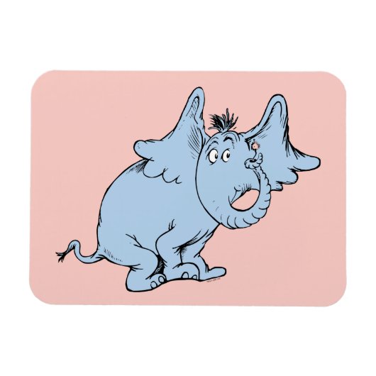 Magnet Flexible Dr. Seuss | Horton Côté Regard (Horizontal)