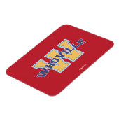 Magnet Flexible Dr Seuss | Logo sportif Who-ville (Côté Gauche)