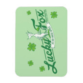 Magnet Flexible Dr Seuss | Lucky Fox Dans Ses Chaussettes Irlandai (Vertical)