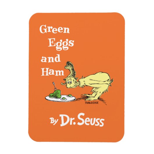 Magnet Flexible Dr Seuss | Oeufs verts et jambon (Vertical)
