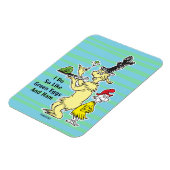 Magnet Flexible Dr Seuss | Oeufs verts et jambon | Ami et Sam-I-Am (Côté Gauche)
