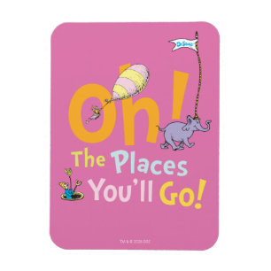 Magnet Flexible Dr. Seuss Oh ! La Parade des Endroits
