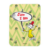 Magnet Flexible Dr Seuss | Symbole de retenue Sam-I-Am (Vertical)