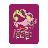 Magnet Flexible Dr Seuss | Voudriez-Vous Les Manger Avec Un Renard (Vertical)