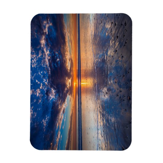 Magnet Flexible Drac seascape, sunset, CA (Vertical)