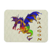 Magnet Flexible Dragon arc-en-ciel (Horizontal)