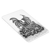 Magnet Flexible Dragon avec Zombie (Côté Droit)
