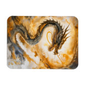 Magnet Flexible Dragon chinois (Horizontal)