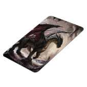 Magnet Flexible Dragon Dans La Grotte (Côté Gauche)