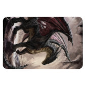Magnet Flexible Dragon Dans La Grotte (Horizontal)