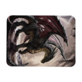 Magnet Flexible Dragon Dans La Grotte (Horizontal)