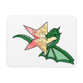 Magnet Flexible Dragon de feu (Horizontal)