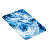 Magnet Flexible Dragon de Mosaïque Ciel Bleu (Côté Droit)