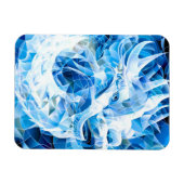 Magnet Flexible Dragon de Mosaïque Ciel Bleu (Horizontal)