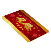 Magnet Flexible Dragon de Nouvel An Chinois 2024 Lanternes Stylisé (Côté Droit)