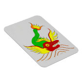 Magnet Flexible dragon effrayant (Côté Droit)
