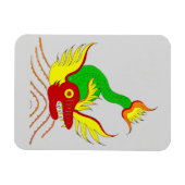 Magnet Flexible dragon effrayant (Horizontal)