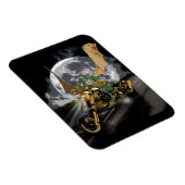 Magnet Flexible Dragon et Imaginaire de lune (Côté Droit)