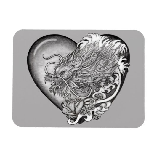 Magnet Flexible Dragon Heart (Horizontal)