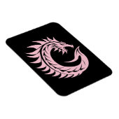 Magnet Flexible Dragon Styled Letter C, Dragon Alphabet, Monogram (Côté Droit)