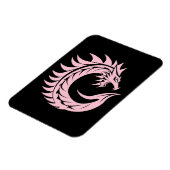 Magnet Flexible Dragon Styled Letter C, Dragon Alphabet, Monogram (Côté Gauche)