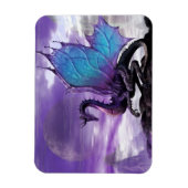 Magnet Flexible Dragon violet (Vertical)